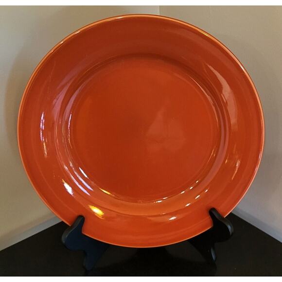 (Qty 1) Williams Sonoma "Belvedere - Pomegranate" Red Dinner Plate 11 1/2" - Picture 3 of 12